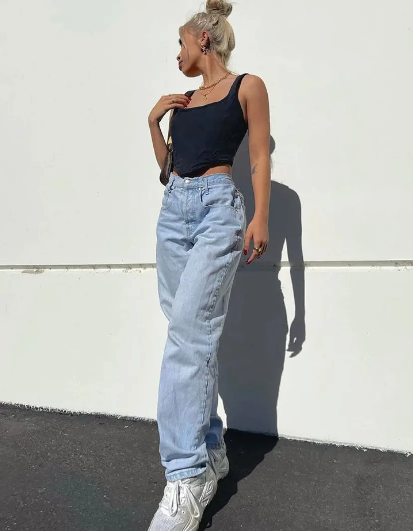 Butterfly Print Jeans