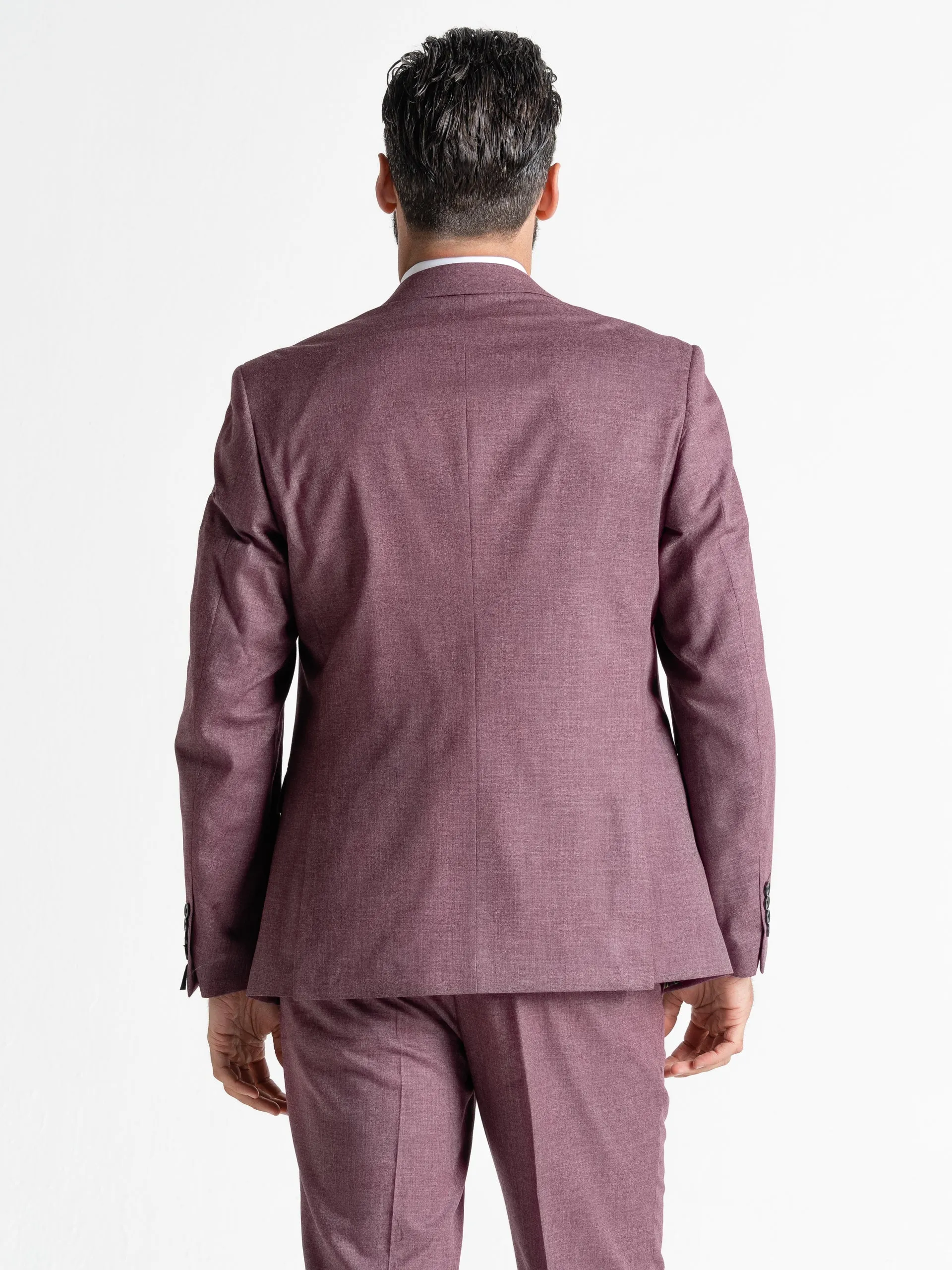 CHARLIE LILAC BLAZER WITH BLACK WAISTCOAT