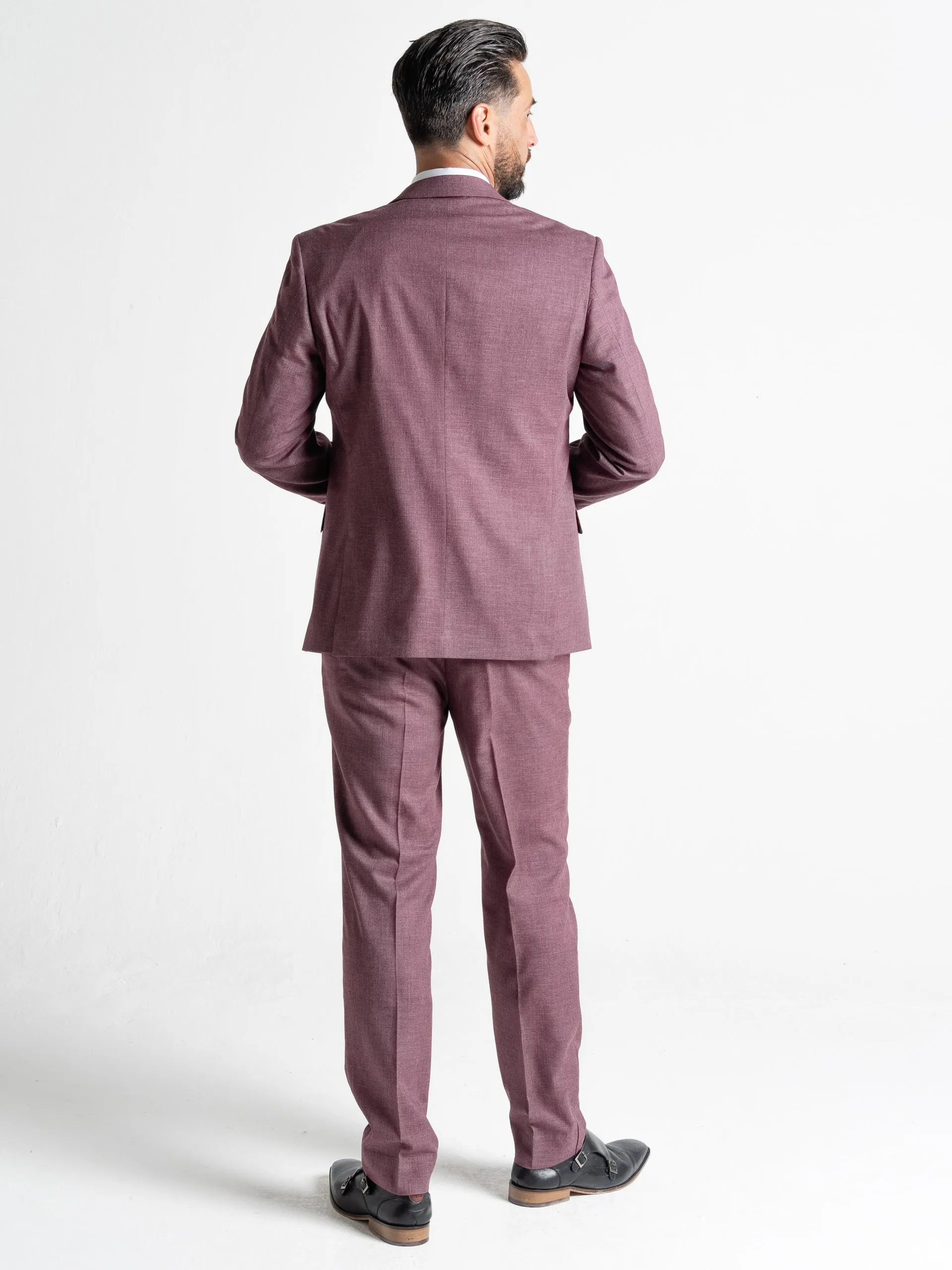 CHARLIE LILAC BLAZER WITH BLACK WAISTCOAT