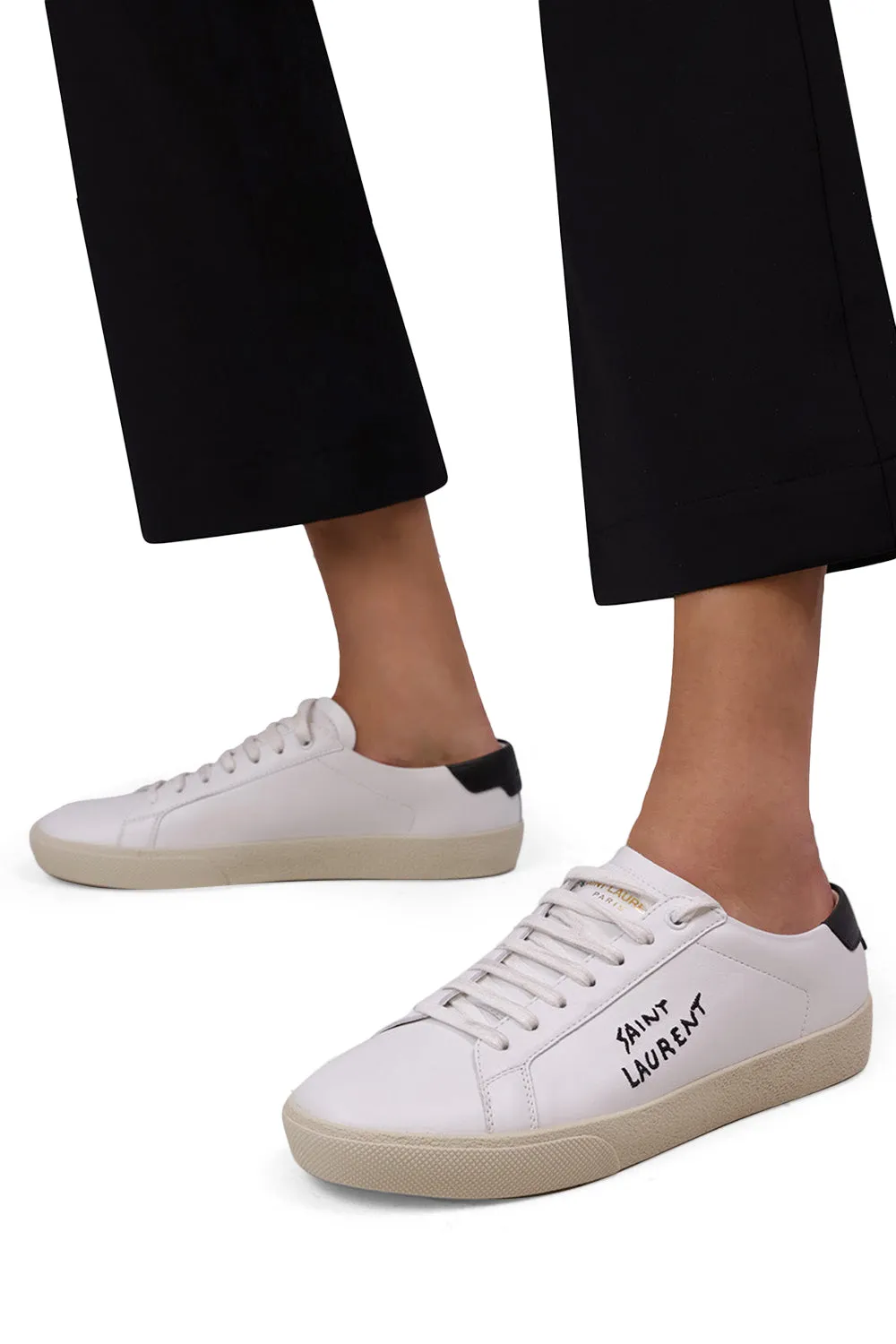 COURT CLASSIC LEATHER SNEAKER | WHITE