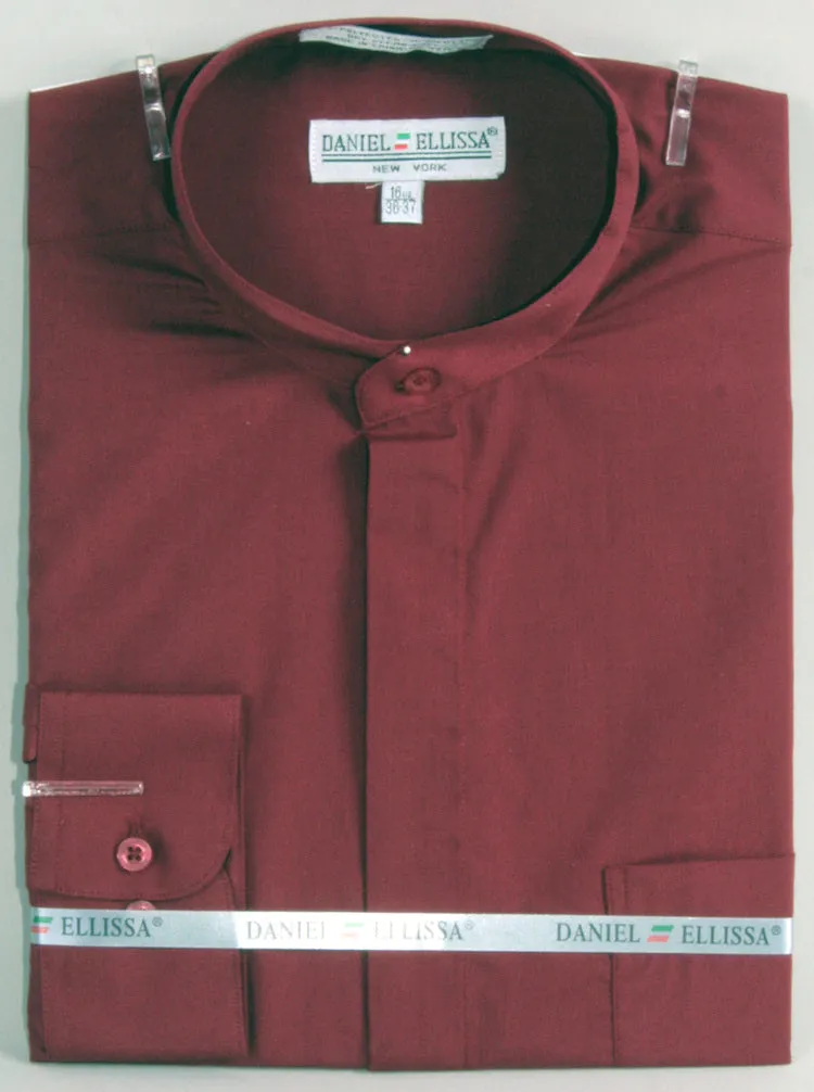Daniel Ellissa basic Banded Collar Dress Shirt DS3001C
