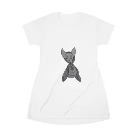 Ghoul All Over Print T-Shirt Dress