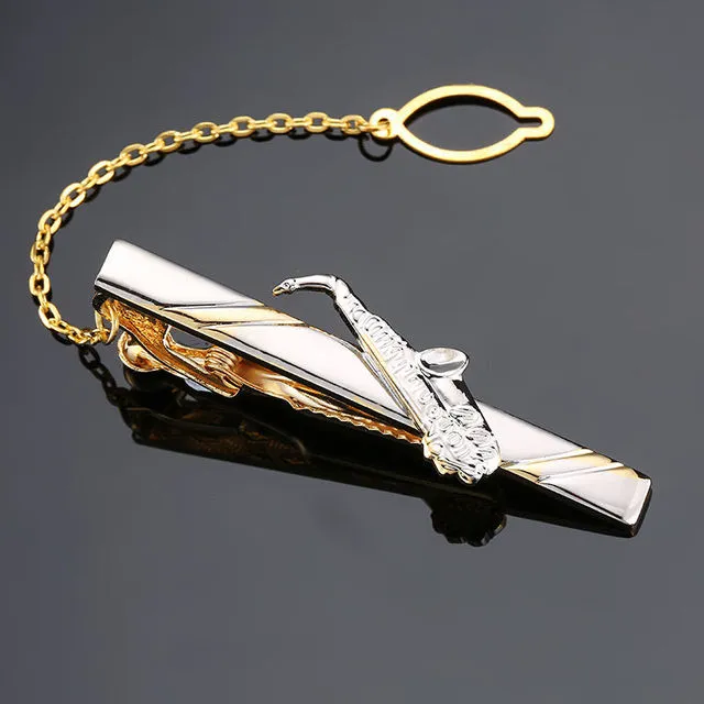 Male Formal Business Suit Necktie Clip