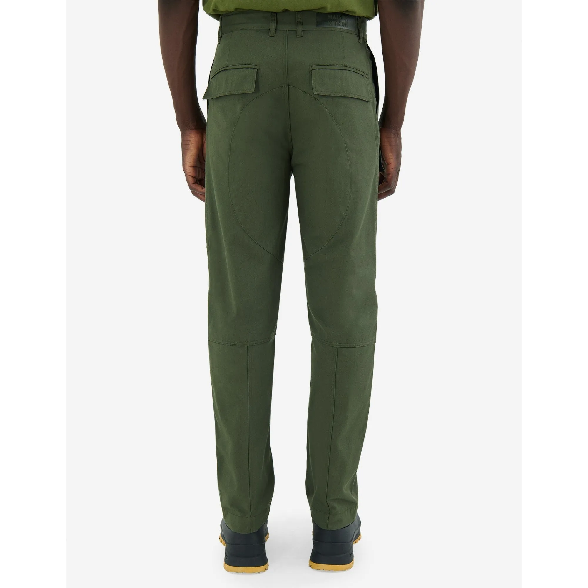Men Cargo Pants - Dark Khaki