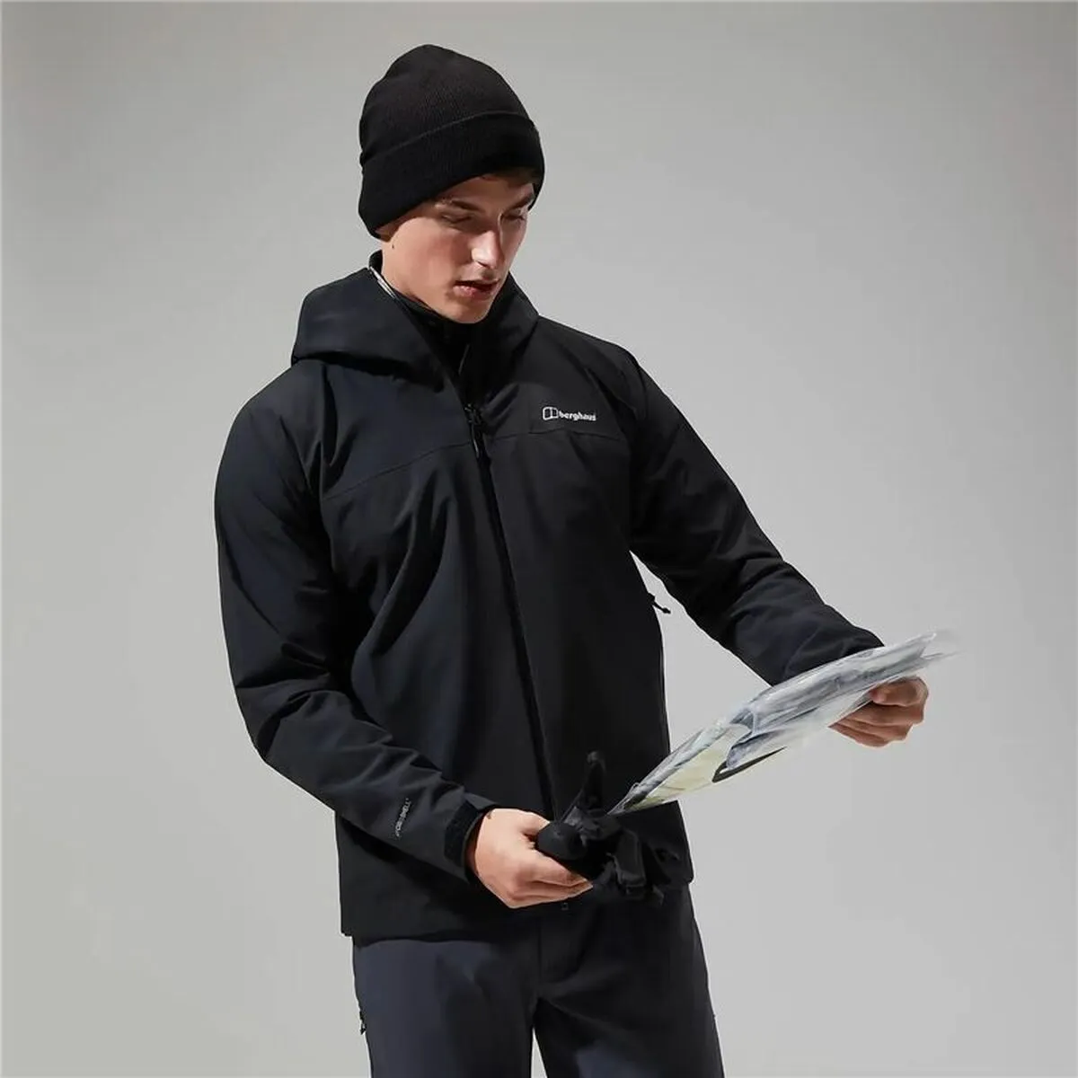 Men'S Sports Jacket Berghaus Kember Vented Black