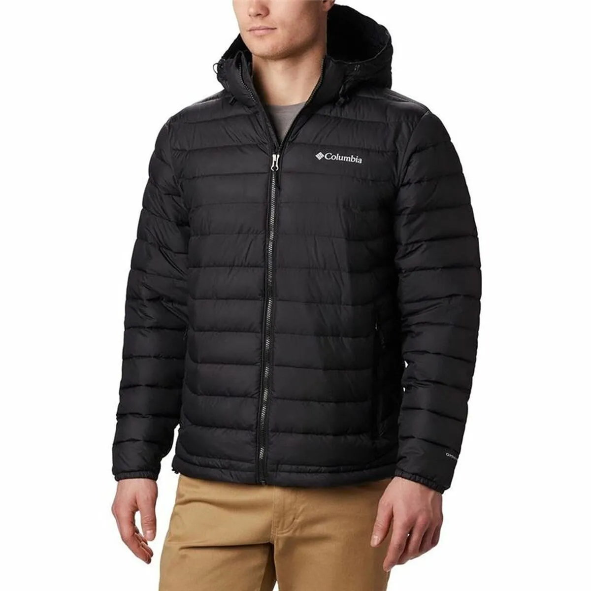 Men'S Sports Jacket Columbia Powder Lite Black