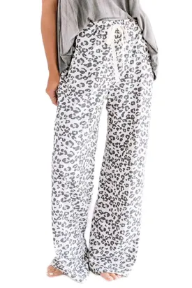 Print Loose Fit Pants