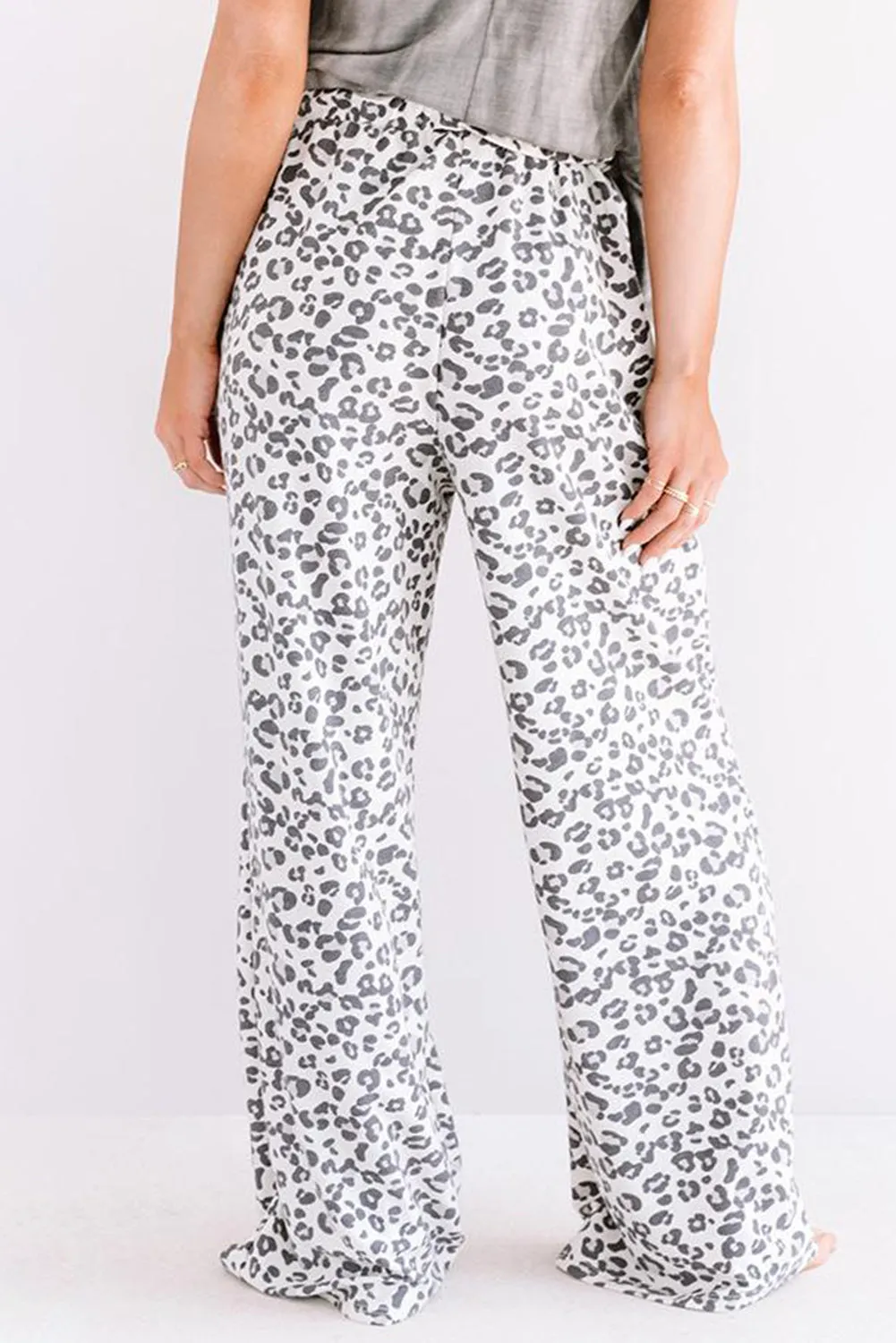 Print Loose Fit Pants