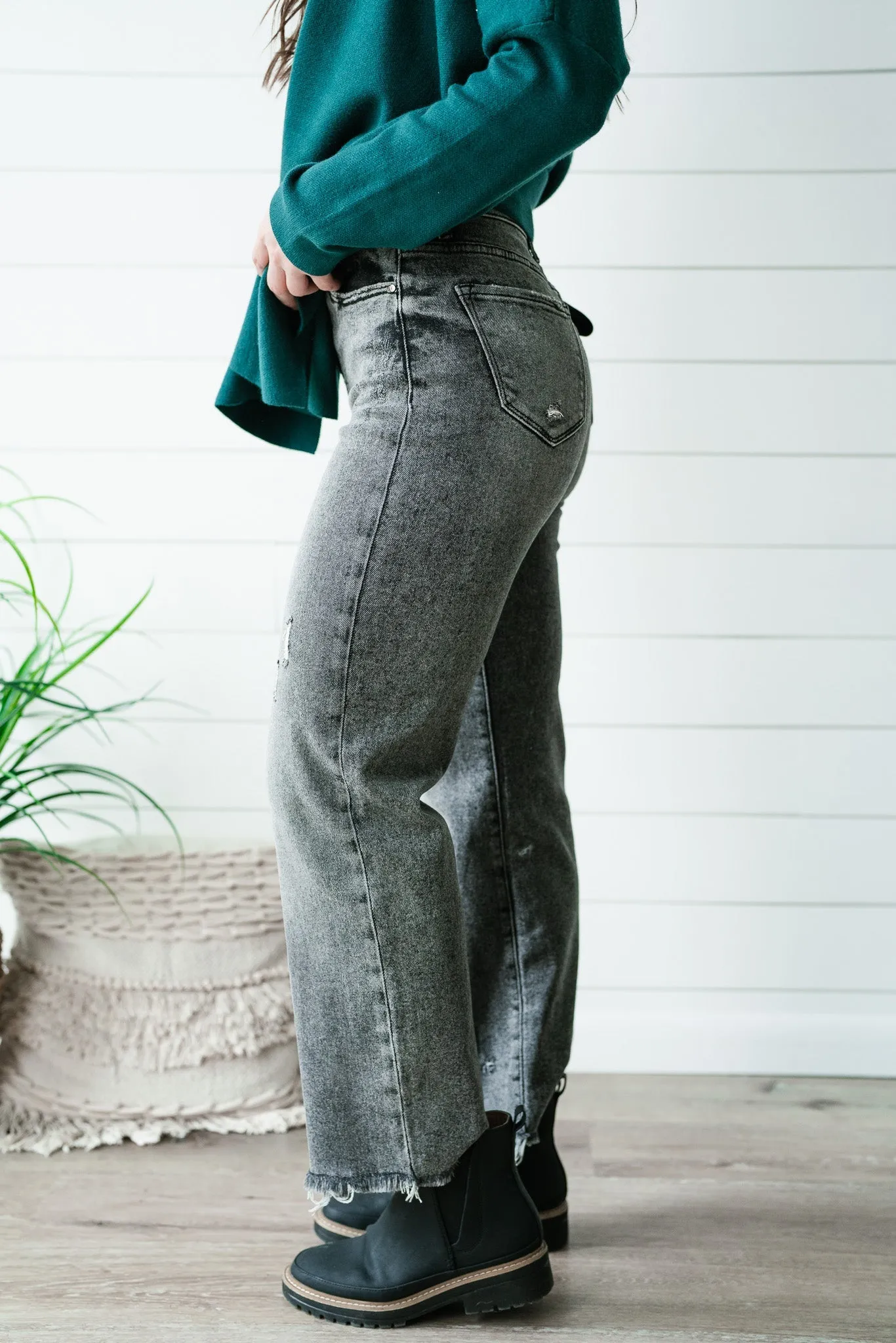 Risen Julia High Rise Straight Jean