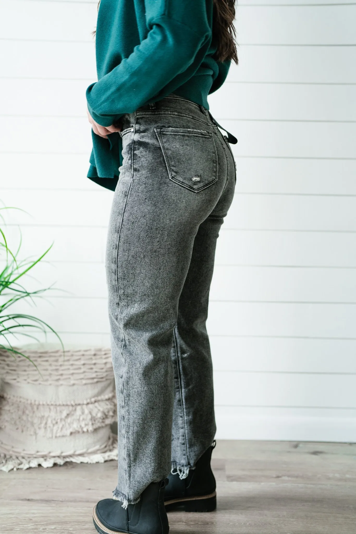 Risen Julia High Rise Straight Jean