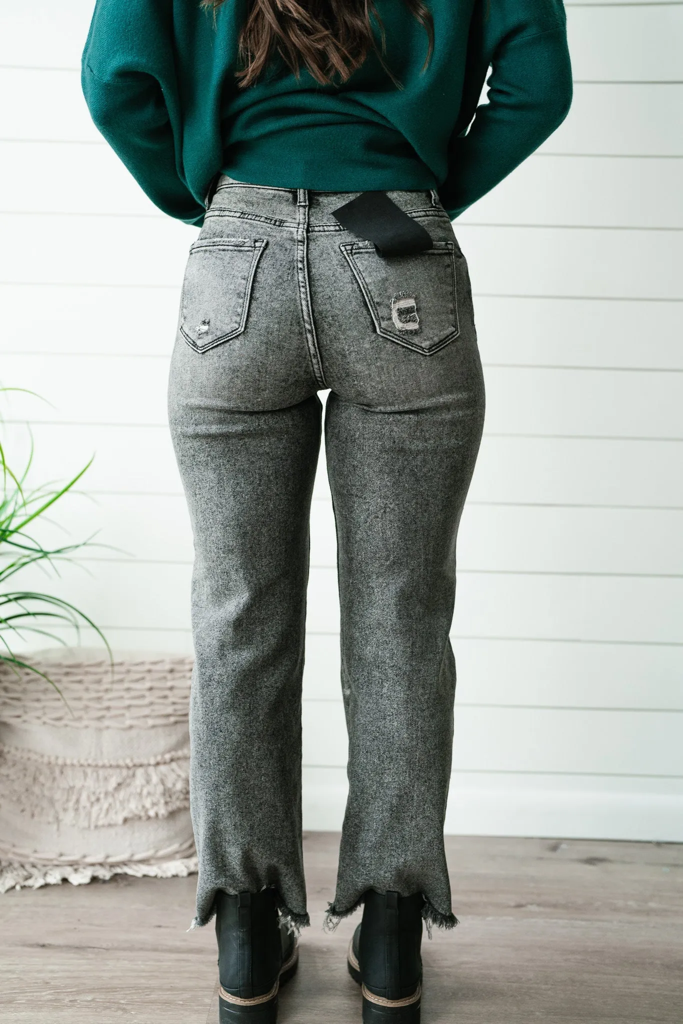 Risen Julia High Rise Straight Jean
