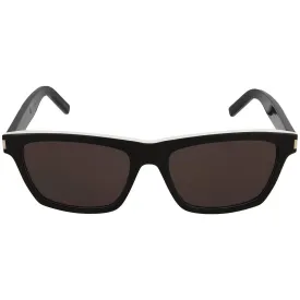 Saint Laurent Men's Sunglasses - Grey Lens Black/White Frame| SAINT LAURENT SL274 4
