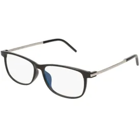 Saint Laurent Unisex Eyeglasses - Black Rectangular Frame | SAINT LAURENT SL231F 001