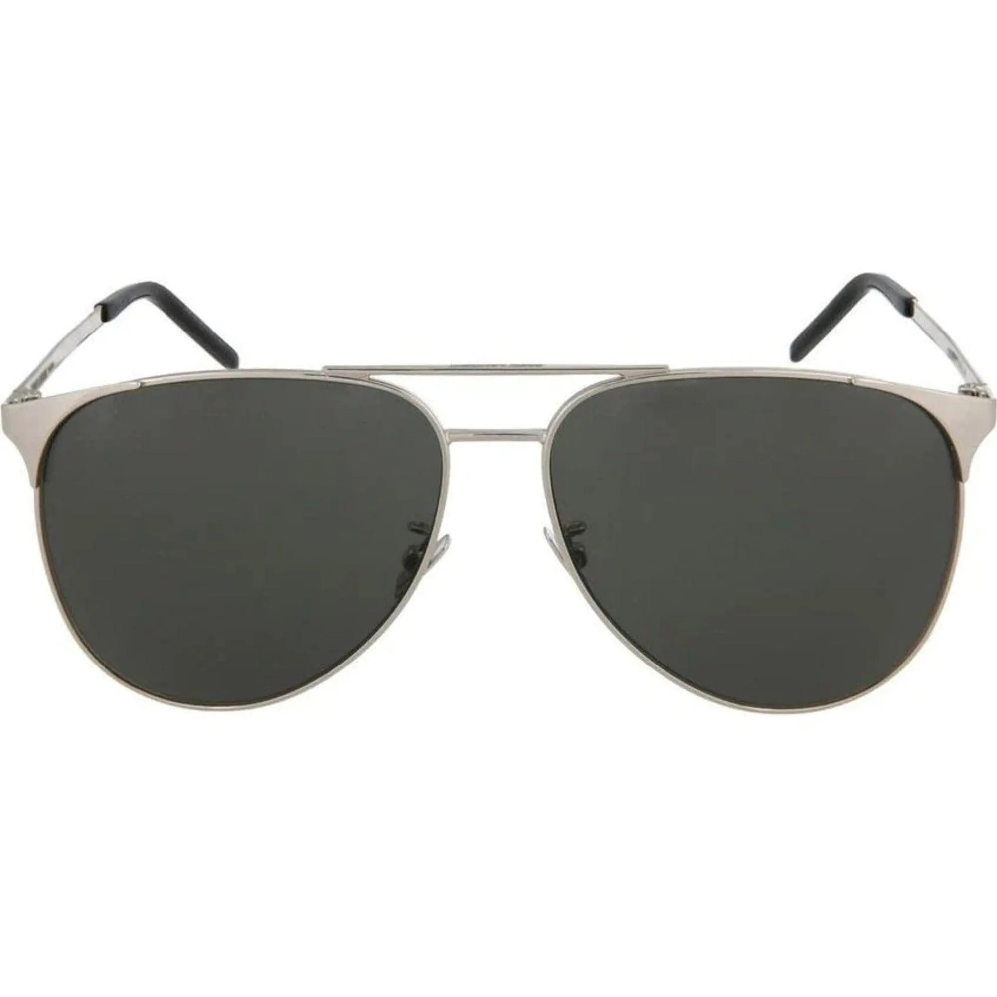 Saint Laurent Unisex Sunglasses - Grey Lens Silver Frame | SAINT LAURENT SL279 3