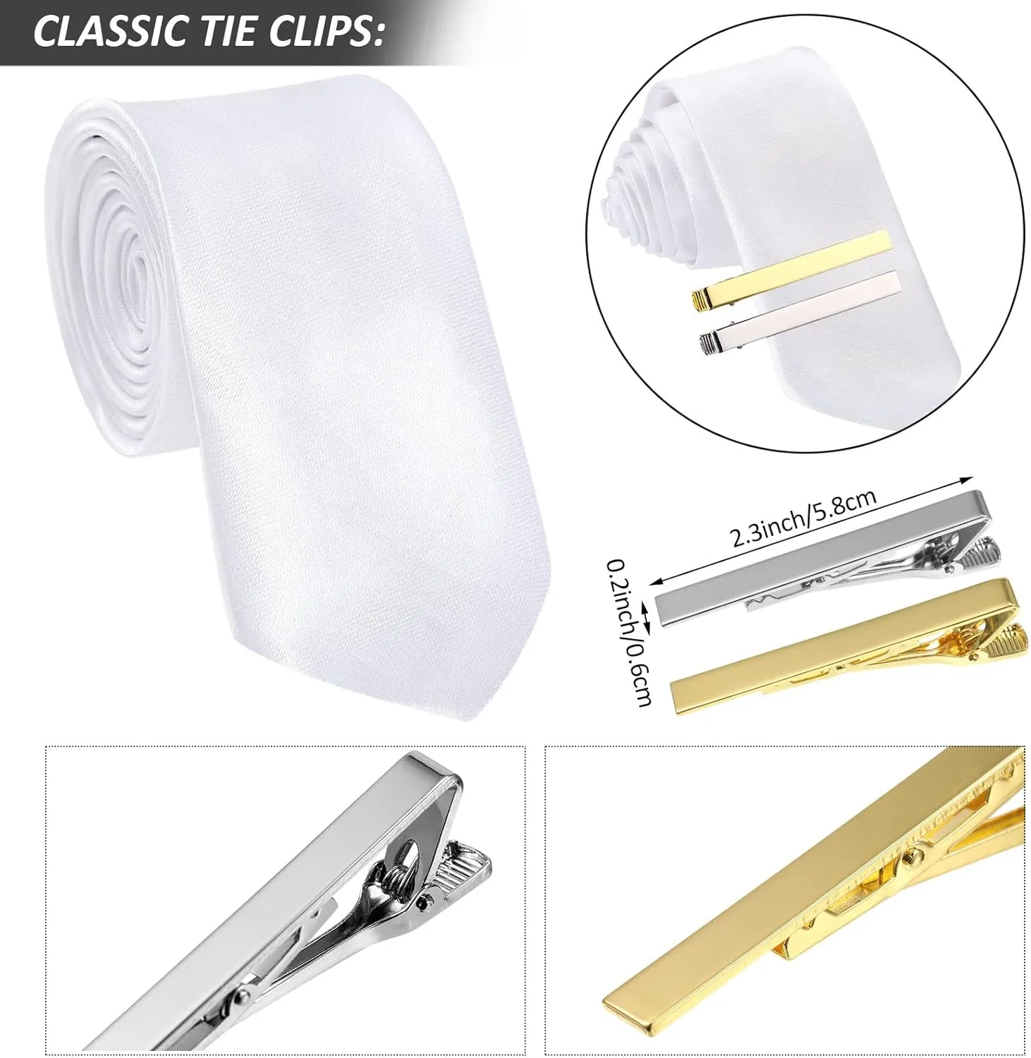 SATINIOR 1920s Old Men Costume Roaring Retro Accessories Set Gangster Hat Bow Tie Pocket Watch Suspender Glass Beard Tie Clip