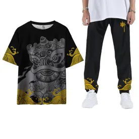 Shishimai Lion Dance Shirt Pants Set (30% OFF)
