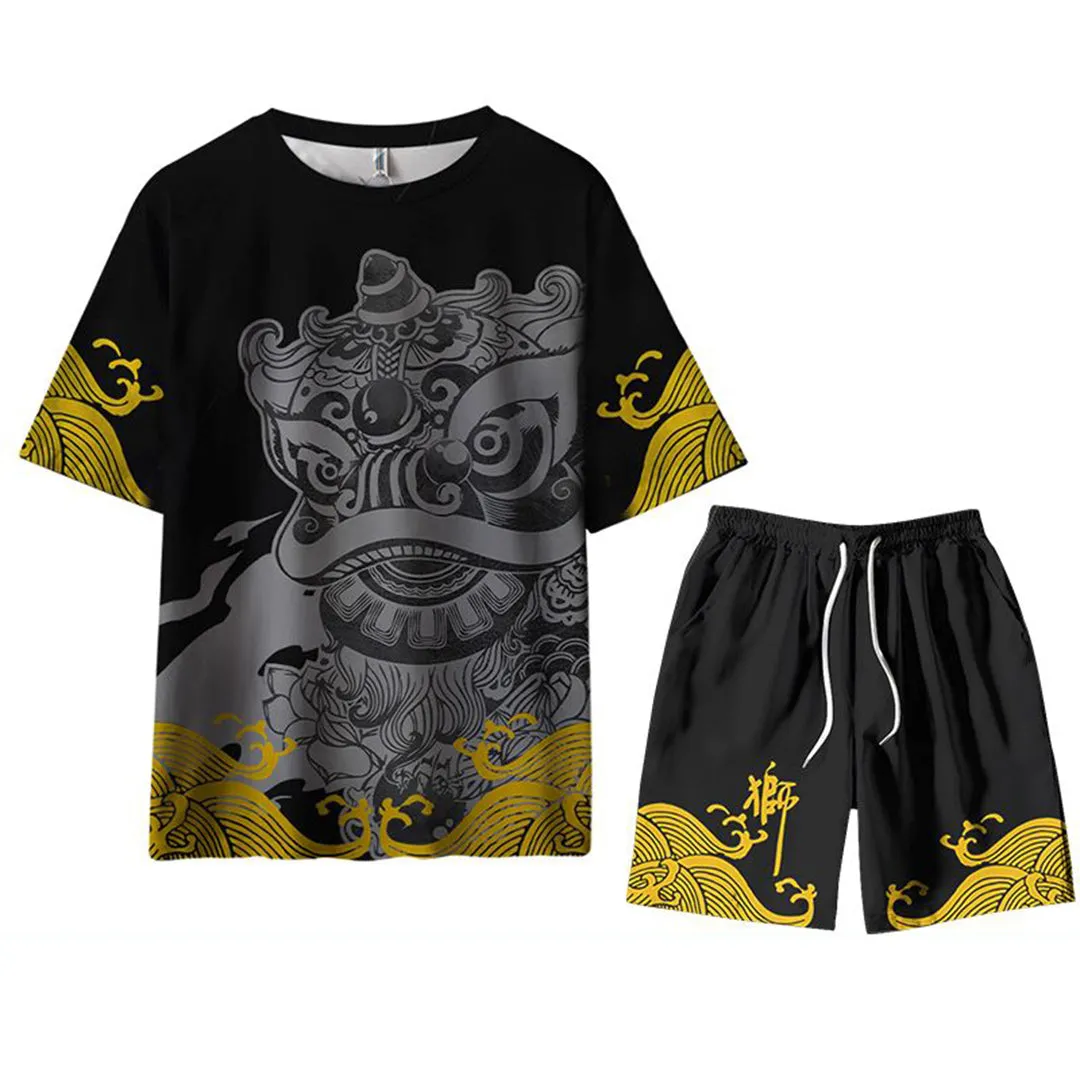 Shishimai Lion Dance Shirt Pants Set (30% OFF)