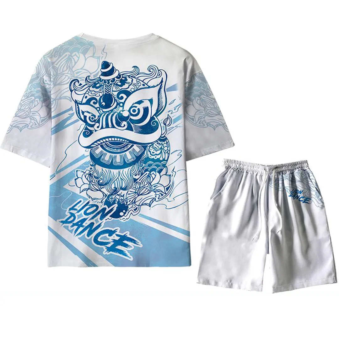 Shishimai Lion Dance Shirt Pants Set (30% OFF)
