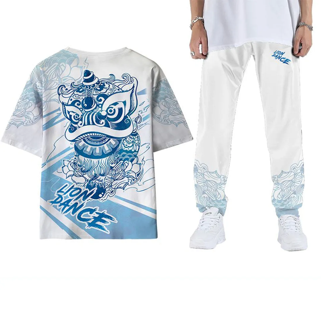 Shishimai Lion Dance Shirt Pants Set (30% OFF)