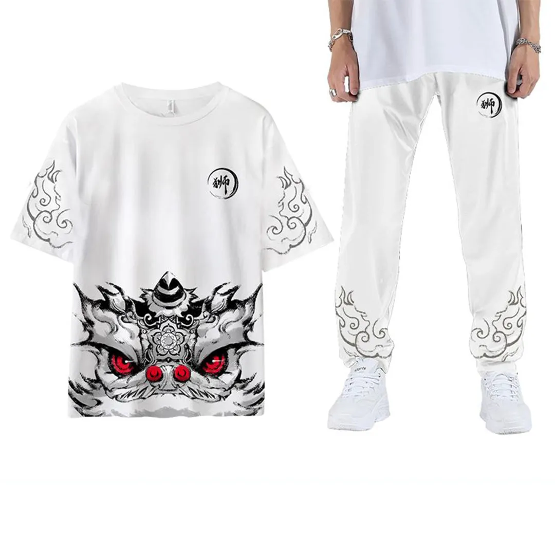 Shishimai Lion Dance Shirt Pants Set (30% OFF)