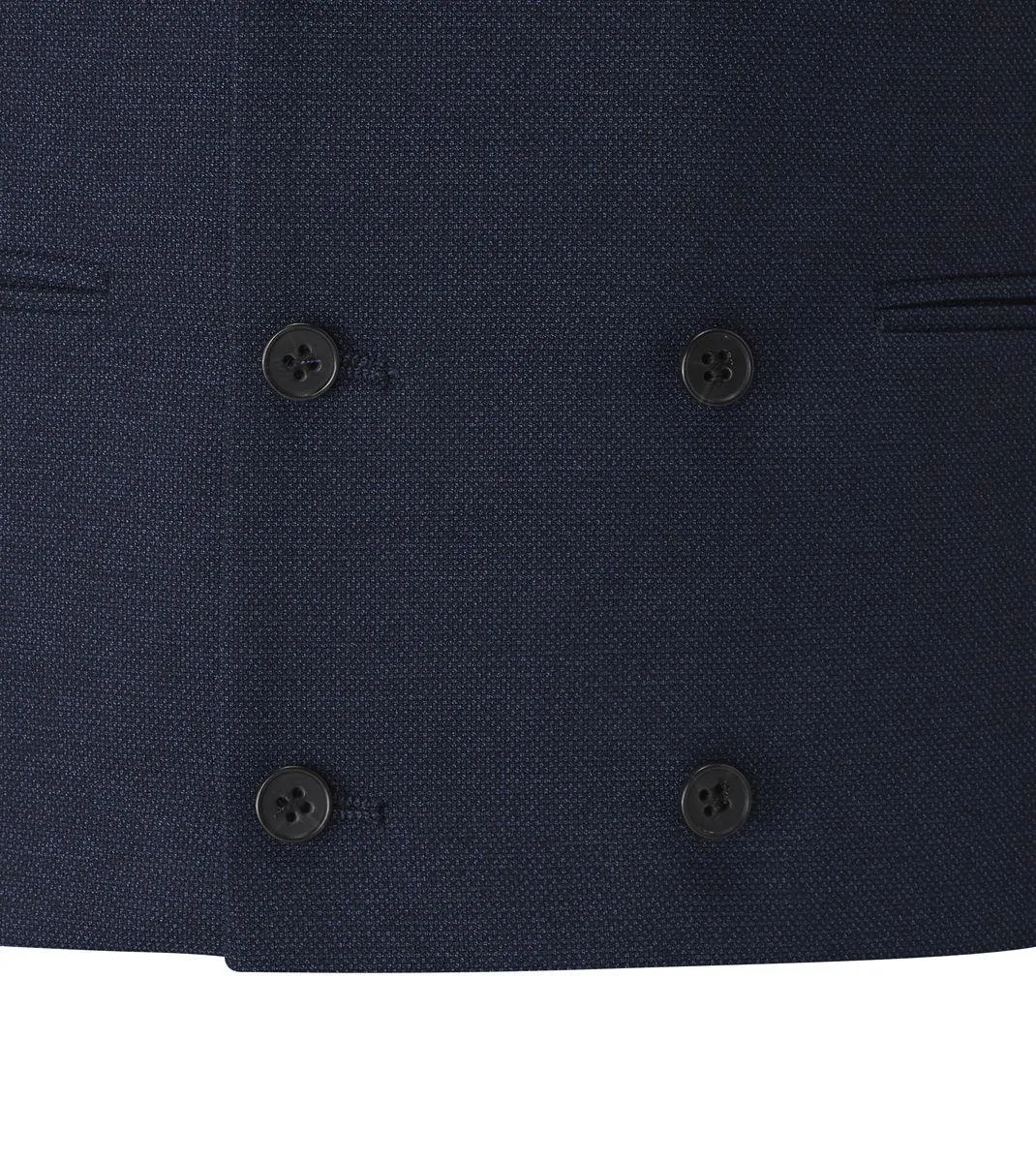 Skopes Men's Tailored Fit Harcourt Waistcoat in Navy 34 to 62 Regular
