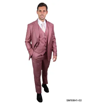 Stacy Adams Hybrid Fit Suit, Hope Salmon