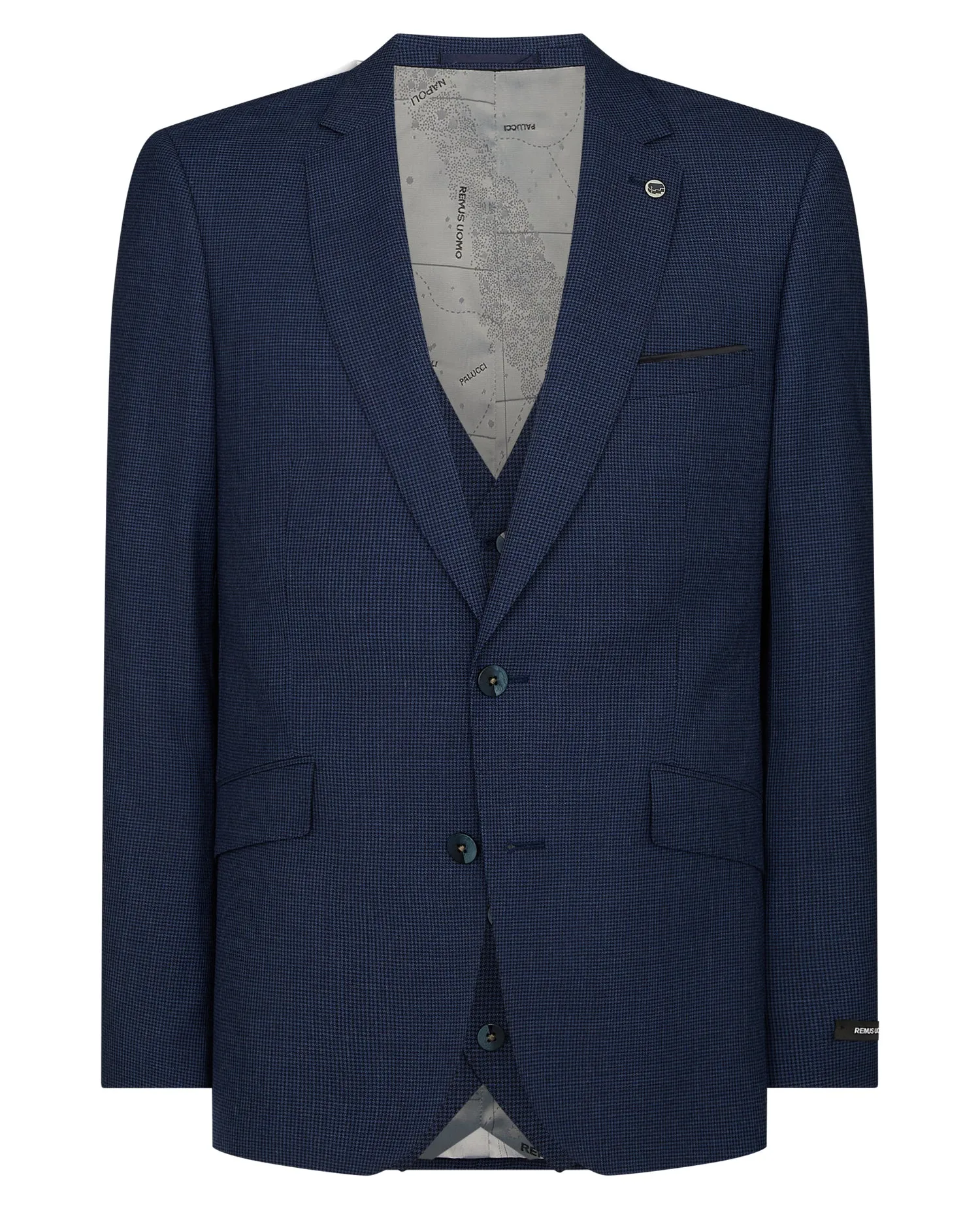 Tapered Fit Wool Blend Mix and Match Suit