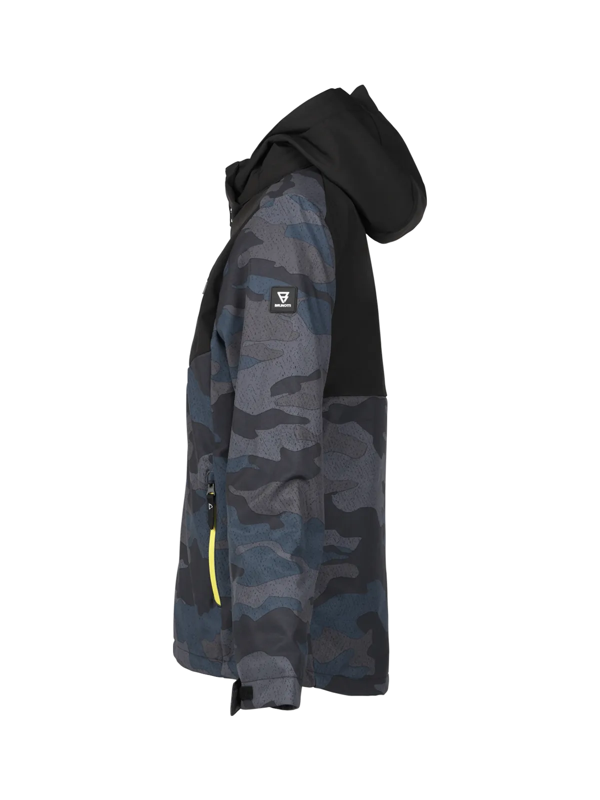 Twinstroky-AO Boys Softshell Snow Jacket | Camouflage Grey