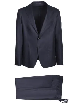 Wool blue suit